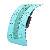 Einfache Reinigung Back Stretcher, Back Cracker, Cracking Gerät - Verstellbares Lumbales Rücken Dehnbrett - Dehnungsboard Massagegerät Für Homeoffice Wohnzimmer Fitnessraum Reise