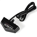 evermotor Kennzeichenleuchte hohe Qualität 12V 3-LEDs, E4 E-geprüft, Mini Kennzeichenbeleuchtung für Motorrad Auto Quad ATV, schwarz, Wasserfest IP67