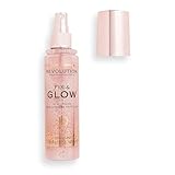 Revolution Beauty Fix & Glow Fixing Spray, Illuminating & Hydrating, Vegan & Cruelty-Free, 100ml