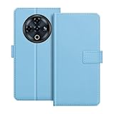 Kompatibel mit Doogee Fire 6 Power-Hülle, magnetische PU-Lederhülle mit Kartenhalter und Ständer, modische Klapphülle für Doogee Fire 6 6,5 Zoll