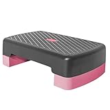 Aerobic-Schritt-Training, tragbar, höhenverstellbar, 45 cm, Fitness-Plattform für das Fitnessstudio zu Hause, Cardio und Aerobic-Übungen, Escalon, Escalon, verstellbar, Aerobic