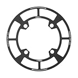 Kettenradabdeckung – Kettenradschutz aus Aluminiumlegierung, Kettenschutzring, robuster, langlebiger Motorrad-Fahrrad-Fahrrad-Antriebsschutz, Teil, Zubehör, Metall-Getriebegehäuse-Gehäuseabdeckung