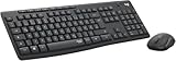 Logitech MK270 Combo Tastatur und kabellose Maus kabellosem Nano-Empfänger (QWERTZ- Deutsches Tastaturlayout) schwarz