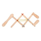 Milisten Mechanisches Handmodell Bausatz Holz DIY Mechanischer Arm Bausatz für Stem Lernspielzeug Wissenschaft Technik Ingenieurwesen Dekoration