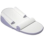 iuscacey Stillkissen für Kleinkinder, Baby-Stillkissen mit Überlaufschutz, von 0 bis 30° – Neigung und Gurte verstellbar, ergonomisches Stillkissen für die Bauchlage,Lila