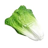 Cabilock Simuliertes Gemüse Künstliche Pflanzen Realistische Salate Künstliches Gemüse Künstlicher Salat Gefälschter Salat Simulationsgemüse Simulationssalat Künstlicher Kohl Pu