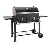 XXL Broiler (emaillierter Grill) - Schwarz