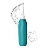 HappyPo XL Po Dusche 480 ml - Bidet Handbrause Ersetzt Feuchttücher - Easy-Bidet mit Erweitertem Volumen - Sanfte Podusche Spart Wasser und Papier - Intimdusche für Unterwegs Oder zu Hause - Petrol