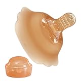 FEMIO SCHIDDI - SHIELD NIPPIO LEBENSMITTEL | Toddmomy Shield | Brustwarzen aus Silikon mit Hülle | Wiederverwendbare Silikonschutzhilfe für l