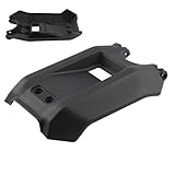 Motorrad Batterie Abdeckung - Batterieschutzhülle Schwarz | Bikee Modifikationsteile Batteriefachabdeckung Frontbatterie Schutzabdeckung