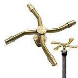 Yianyal Rotierender Sprinkler für Gartenbewässerung | 19 mm Arm für rotierende Bewässerung, 360° Bewässerungskopf, für Rasen, Garten, Terrasse, Hof im Freien