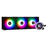 Thermalright Frozen Notte 360 BLACK ARGB Wasserkühlung CPU-Kühler, 360 Black CPU-Kühler-Spezifikationen, 3 × 120 mm PWM-Lüfter, geeignet für AMD AM4 AM5/Intel LGA 1700/1150/1151/1200/2011