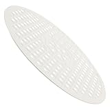 SOLUSTRE Runde Spülbeckenmatte aus Flexiblem Gummi mit Rutschfester Unterseite Anpassbar als Geschirrtrockenmatte und Abtropfmatte für Küchenspüle