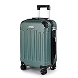 TAN.TOMI Handgepäck Koffer, Reisekoffer, Hartschalenkoffer Trolley Koffer Handgepäck mit Rollen, Koffer mit 3-Stelliges Codeschloss, Zahlenschloss Teleskopgriff, Suitcase für Reisen Geschäft