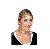 Comair 3040019 Einweg-Strähnenhaube transparent glatt, 50 Stück, 0.030 x 350 x 540 mm