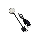 Fpbiagoq Automatisch einstellbares LED-Licht für Aquarien, USB-betriebene Wechsellampe für Desktop-Fischtanks für Anfänger, freundliches Aquarium-Licht