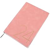 WEKAMOS Wochenplaner Terminplaner mit Stundenplanung Praktisch Tragbar für Schule Studium Homeschooling Effektive Tagesplanung Rosa