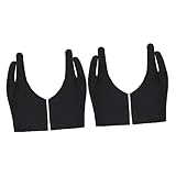 EXCEART 4 Stück Stifttablett Handschuhe Künstlerhandschuh Handschuh Für Digitale Kunst Tablet-malhandschuh Grafik-Tablet-handschuh Malerei Tablette Digitales Tablet Stiftstil