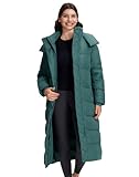 Pioneer Camp Wintermäntel Damen Lang Daunenmantel Winter Winterjacke Warm Steppmantel Jacke Mantel Daunenjacke Steppjacke mit Kapuze