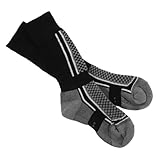 Kisangel 1 Paar Reitsocken Wanderausrüstung Radsocken Dicke Socken Für Den Reitsport Sportsocken Für Den Reitsport Fußball Socken Basketballsocken Schweißabsorbierende Socken Grey Frottee