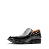Clarks Herren Tilden Free Slipper, Schwarz (Black Leather), Size 45 EU
