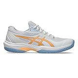 ASICS Damen Game FF Padel Sneaker, White Orange Glow, 38 EU