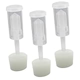 Uonlytech Silikon Gärverschluss mit Stopfen und Luftventilen für Weinballon Selbst Bier Brauen Wein Herstellen Gärverschluss Weinballon Zubehör für Hausbrauen und Weinbereitung