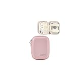 Linpr Digitalkamera Tasche Kompatibel mit CAMKORY/Kodak PIXPRO FZ45/FZ55/Lecran/VAHOIALD/Canon IXUS 285 HS/Umipyiza/YLSHGXFC/AOREGRE, Kleine Digitalkameratasche Reisekamera Tasche (Rosa)