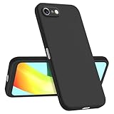 Longstong Handyhülle Kompatibel mit iPhone 6 Plus/iPhone 6s Plus (5.5'), Stoßfest Personalisiert Schlank Minimalistisches Design - Schwarz
