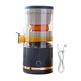 Elektrische Zitruspresse für Orangen, selbsttrennende Entsafter | Automatische Entsafter Orangensafter, tragbarer Saftbehälter, 7,4 V Zitruspresse