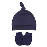 Baby Fedora Mützen 1218 Monate für Jungen Baby Mützen 06 Monate Wintermützen 3er Pack 2 06 Monate, navy, Einheitsgröße