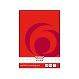 Herlitz Notizblock x.book A5, kariert, 50 Blatt, 10 Stück