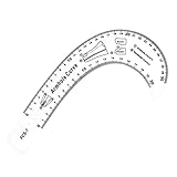 TingHaoO Französisches gebogenes Lineal, Schablonen, Schneidern, Quilten, Lineal für Kleidung, Muster, Schneidern, Nähen, Modedesign