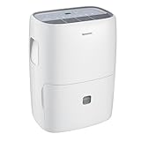 Newentor Luftentfeuchter 25L/Tag - 270W Stromsparender Luftentfeuchter - Für Räume ca. 215m³/80m² - 10 J. Gar. - Raumentfeuchter für Keller - Mit 2M Ablaufschlauch, Abnehmbarem Filter, Timer