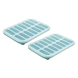 Cabilock 2St Eisschale aus Silikon wiederverwendbare Eiswürfel Fondantformen großes Tablett Blech pralinen silikonform ice cube tray with lid Eiswürfelform Eiswürfelbereiter Kieselgel Green