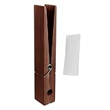 Wäscheklammern aus Holz, stabile und robuste Wäscheklammern, große Wäscheklammer, Wandtuchhaken, Bastelbedarf, dekorative Hängeklammern, Handtuchhaken, Strandtuch-Clips