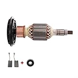 Advokingtap 220–240 V 4 Stück Metallhammer Serie für Abbruchhammer GBH10DE 11223EVS GBH11DE GSH10C GSH11E, 1 für Rotoranker, 2 Kohlebürsten, 1 Kugellager