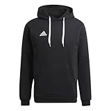 adidas Herren Entrada 22 Sweat Hoodie, Black, L