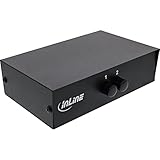 InLine® AV Umschalter manuell 2-Port, 3X Cinch IN/Out