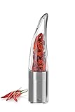 AdHoc MP203 Chilischneider Pepe | messerscharfe Chili Mühle mit original SchneidWerk und Aromaschutz | exklusives Modell 2023 Kräuter- und Gewürzschneider