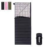 QEZER Daunenschlafsack Ultraleicht Deckenschlafsack kleines Packmaß für Camping und Trekking 3~4 Jahreszeiten Outdoor&Indoor