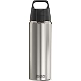 SIGG - Edelstahl Trinkflasche - Shield ONE Brushed - Für Kohlensäurehaltige Getränke Geeignet - Auslaufsicher - Federleicht - BPA-frei - Outdoor & Fitness - 0,75L