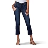 Lee Flex Motion Damen-Caprijeans mit regulärer Passform und 5 Taschen, Bewitched, 40