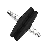 Dickly Fahrradbremsbeläge 7 cm Mountainbik, Schwarz