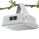 WJnflQN Solar-Campinglicht, Zeltlampe mit USB-Ladegerät und Solarbeleuchtung, Laterne mit LCD-Anzeige, Akku und verstellbarem Licht, für Wandern, Angeln, , Garten