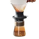 Sghtil Kaffee-Brühbecher – Brühbecher für die Zubereitung von Kaffee und Tee – moderne modische Getränkefilter, Farbverlauf, Heimdekoration für Hotel, Zuhause, Reisen