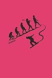 SNOWBOARD: Notizbuch Snowboard Notebook Snowboarder Journal 6x9 kariert karo squared