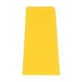 Fafeicy 8-Zoll-Fällkeil mit Spikes, Baumfällkeil, ABS-Holzspaltkeil, Kettensägenzubehör. Wird Zum Sichern von Bäumen Beim Fällen Verwendet (Yellow)
