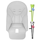 Hochstuhlbezüge für Baby – Hochstuhlkissen-Ersatzbezug – PU-Leder für Baby-Esszimmerstuhl mit 2 Trainings-Essstäbchen – Multifunktionaler Hochstuhl-Sitzpolsterbezug für Baoneo, Kosmic Jan