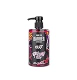 BARBER MARMARA Rasiergel Männer No.77 - Herren Rasiergel transparent 500ml - Shaving Gel Men - für eine präzise Rasur der Bartkonturen - optimales Gleiten - Kühlt die Haut - mit Pumpenspender